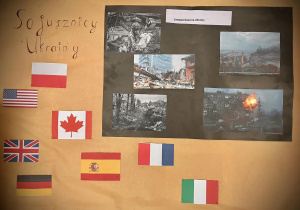 Sojusznicy Ukrainy plakat