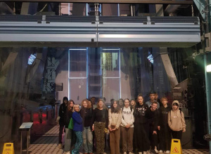 Klasa 1D w Centrum Nauki i Techniki EC1