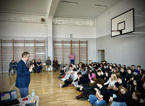 Lekcja prawa z ławnikiem SN dr Andrzejem Kompa.