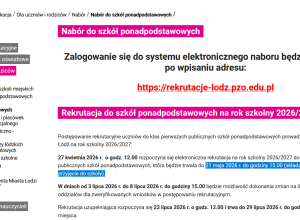 Rekrutacja trwa