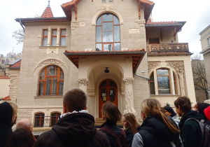 Klasa 1UA w Galerii Willa